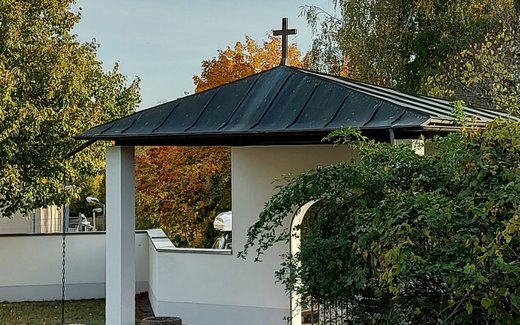 Ansicht der Kriegsgräberstätte Bautzen, Gräberstätte und Gedenkstätte Karnickelberg