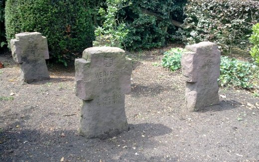 Ansicht der Kriegsgräberstätte Barnstorf, Ev. - luth. Friedhof
