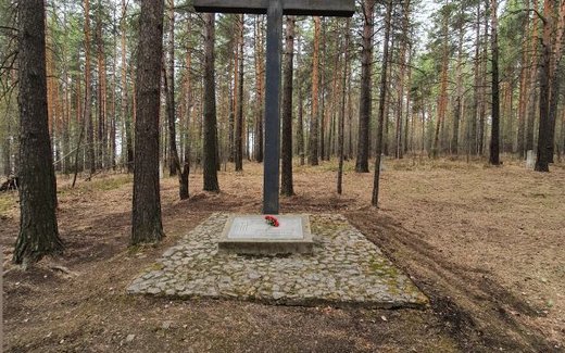 Ansicht der Kriegsgräberstätte Taliza